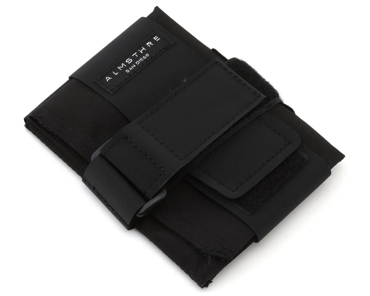 Almsthre Roll Saddle Bag (Midnight Black) (0.5L)